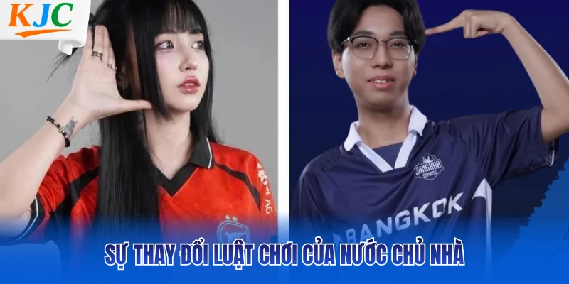 Sự thay đổi luật chơi của nước chủ nhà